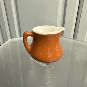 Vintage Cherfsware Coorsite Ceramic Creamer Mini Pitcher